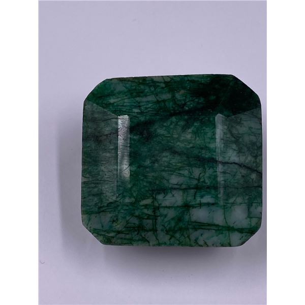 ROUGH MINERAL POLISHED QUALITY EMERALD 258.55CT - 51.71G, 35 X 35 X 24MM, BRAZIL