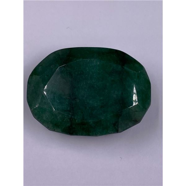 ROUGH MINERAL POLISHED QUALITY EMERALD 127.50CT - 25.50G, 36 X 26 X 16MM, BRAZIL