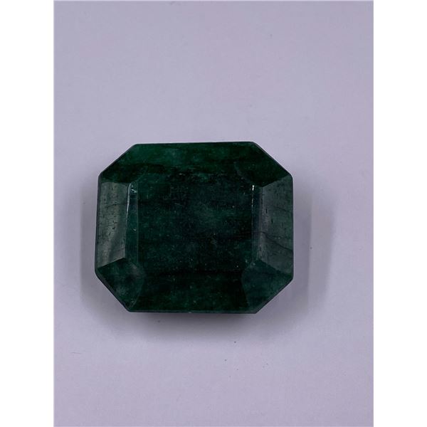 ROUGH MINERAL POLISHED QUALITY EMERALD 78.75CT - 15.75G, 25 X 28 X 13MM, BRAZIL