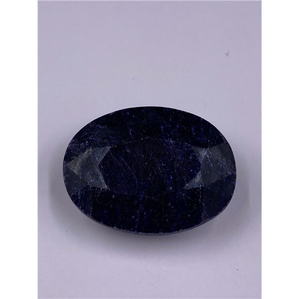 ROUGH MINERAL POLISHED QUALITY SAPPHIRE 152.70CT - 30.54G, 35 X 26 X 15MM, MADAGASCAR