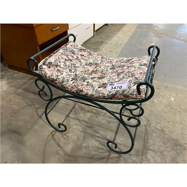 FOOT STOOL WITH CUSHION