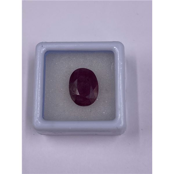 NATURAL FABULOUS RUBY 8.05CT, 13.05 X 9.92 X 6.46MM, PIGEON BLOOD RED COLOUR, OVAL CUT, CLARITY I,