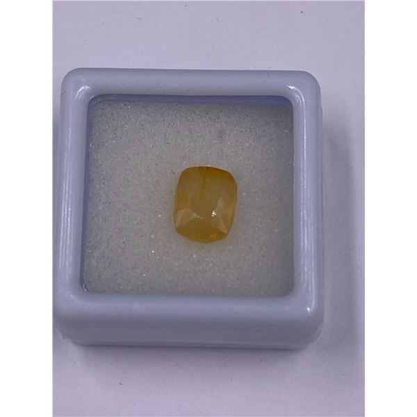 YELLOW SAPPHIRE 3.45CT, 8.82 X 6.95 X 4.97MM, EMERALD CUT, VS CLARITY, MADAGASCAR, UNHEATED AND