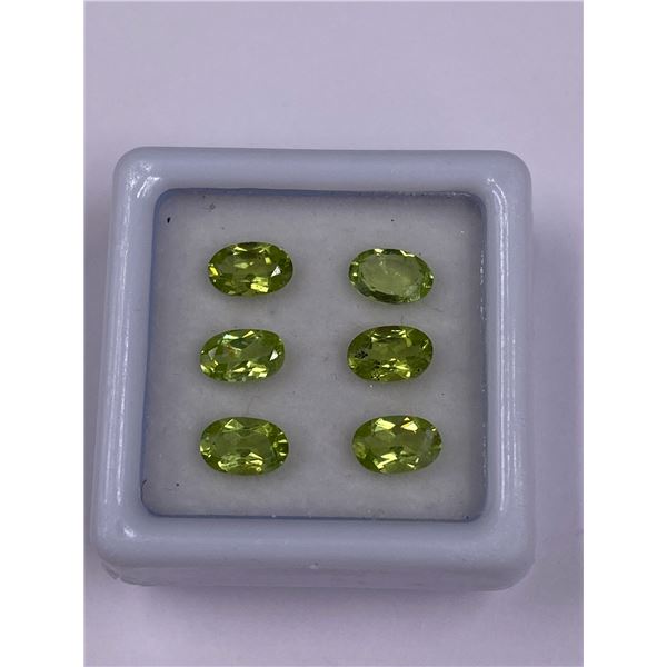 VIVID GREEN PERIDOT 2.80CT, 6 X 4MM, OVAL CUT, CLARITY VVS, BRAZIL
