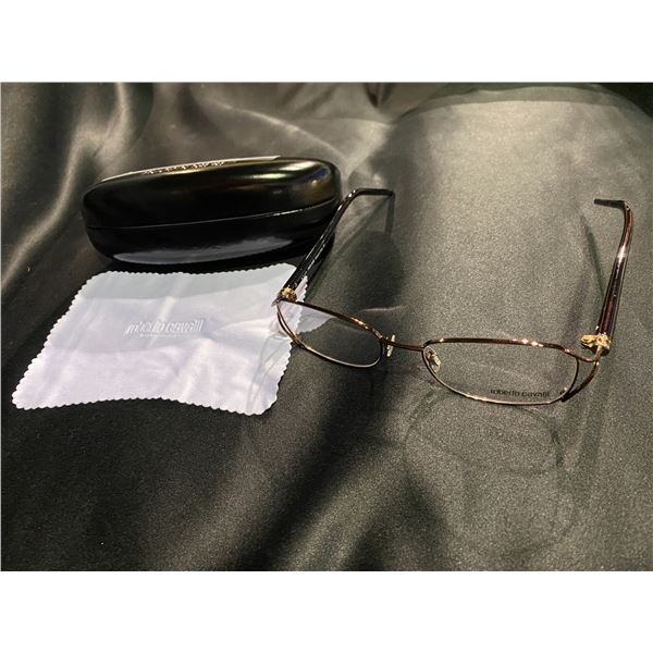 NEW WITH CASE ROBERT CAVALLI GLASSES