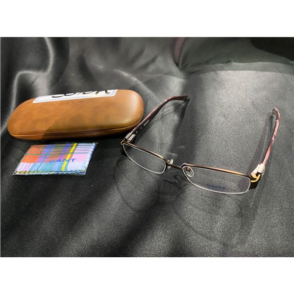 NEW WITH CASE GANT GLASSES