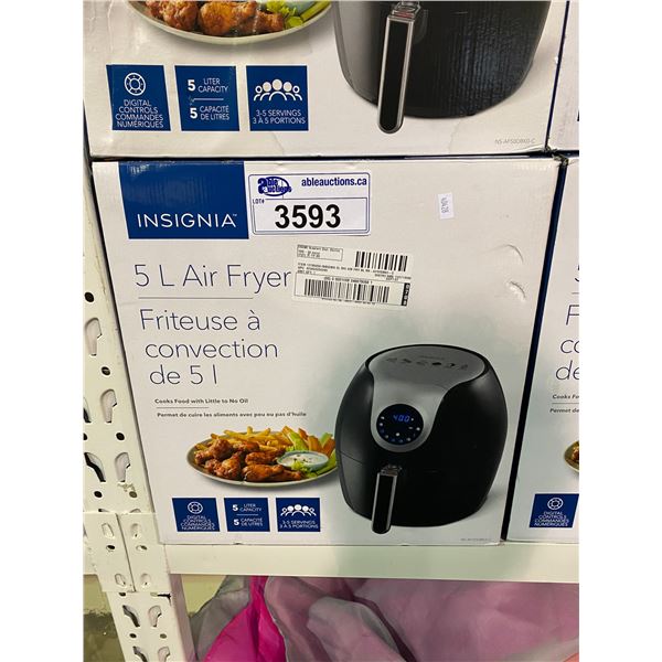 INSIGNIA 5L AIR FRYER NS-AF50DBK0-C