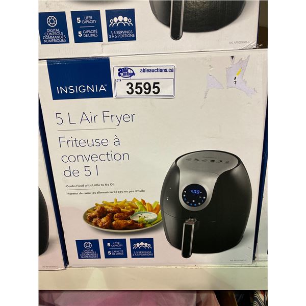 INSIGNIA 5L AIR FRYER NS-AF50DBK0-C