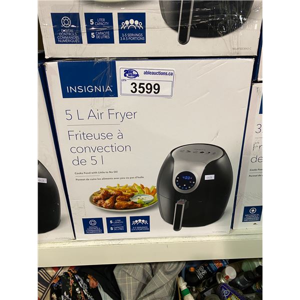 INSIGNIA 5L AIR FRYER NS-AF50DBK0-C