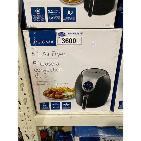 INSIGNIA 5L AIR FRYER NS-AF50DBK0-C