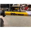 Image 3 : DEWALT CORDLESS STRING TRIMMER DCST920 WITH BATTERY & SCRUB BRUSH, NO CHARGER