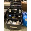 Image 1 : STANLEY FAT MAX ROLLING TOOL CHEST WITH CONTENTS: GLOVES, 3M MASK FILTERS, & MORE