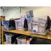 Image 1 : 3 BINS OF NEW PRODUCT: BLUE CHIP GLOVES, NORTH VENTED AIR DISPOSABLE COVERALLS, & VIKING NITRILE