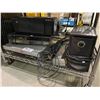 Image 1 : VHS+DVD PLAYER COMBO, PRINTER, SPEAKERS, & MORE