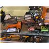 Image 3 : NAIL GUNS, GRINDER, ASSORTED TOOLS, & MORE