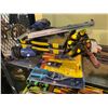 Image 4 : NAIL GUNS, GRINDER, ASSORTED TOOLS, & MORE