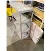 Image 1 : 2 SHELVING UNITS & FOLD OUT TABLE