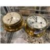 Image 1 : 2 NAUTICAL SHIPS CLOCK: BULOVA & SESTREL