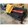 Image 1 : FUTON, SHELVING UNIT, FOAM, WEIDER PADDED BENCH TOP