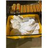 Image 1 : ASSORTED LINENS ROLLING BIN NOT INCLUDED