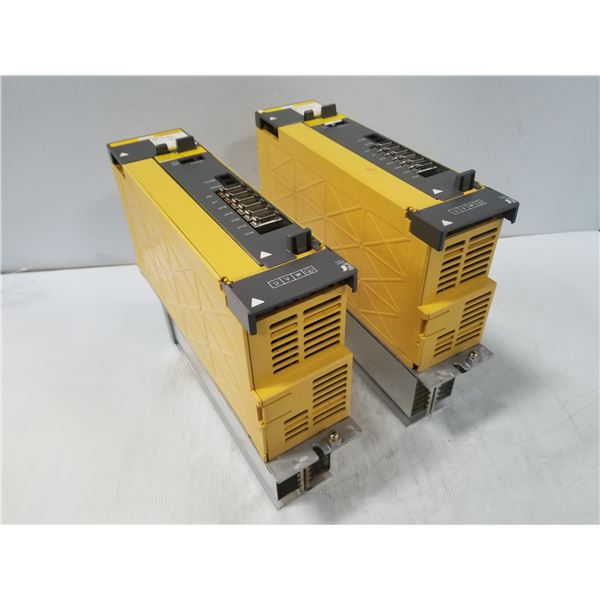 (2) Fanuc A06B-6111-H015#H550 Spindle Amplifier Module