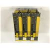 Image 3 : (3) Fanuc A06B-6124-H209 aiSV 80/80HV AC Servo Drive