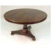 Image 1 : A VICTORIAN ROSEWOOD TILT TOP CENTER TABLE