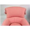 Image 5 : A PAIR OF LOUIS MITTMAN PINK SILK UPHOLSTERED CLUB CHAIRS