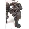 Image 4 : A TRIPLE-LION-BASE CAST IRON TABLE