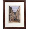 Image 1 : A FRAMED WATERCOLOR