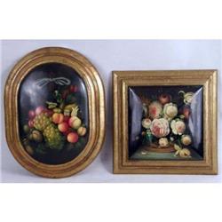 TWO DECORATIVE WALL PLAQUES