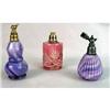 Image 1 : A GROUP OF THREE GLASS ATOMIZERS