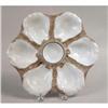 Image 2 : A GROUP OF EIGHT PORCELAIN OYSTER PLATES