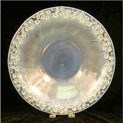 AN OPALESCENT SHALLOW BOWL