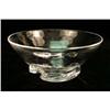 Image 1 : A STEUBEN COLORLESS GLASS CIRCULAR BOWL