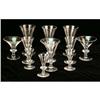 Image 1 : A BOXED SET OF STEUBEN CRYSTAL STEMWARE SERVICE