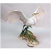 Image 1 : A BOEHM POLYCHROME-DECORATED PORCELAIN FIGURE OF "THE GREAT EGRET"