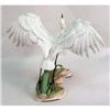 Image 4 : A BOEHM POLYCHROME-DECORATED PORCELAIN FIGURE OF "THE GREAT EGRET"