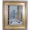 Image 1 : A FRAMED OIL ON BOARD