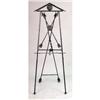 Image 2 : A CLASSICAL-THEMED WROUGHT IRON PAINTING OR DISPLAY EASEL