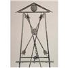 Image 3 : A CLASSICAL-THEMED WROUGHT IRON PAINTING OR DISPLAY EASEL