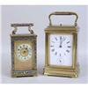 Image 1 : A BRASS CARRIAGE CLOCK