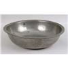 Image 6 : A HANDHAMMERED PEWTER BASIN