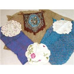 A HAND BEADED WALL HANGING