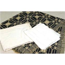 A HANDWOVEN COVERLET