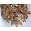Image 4 : A LARGE CARVED MAPLE CUCKOO CLOCK