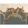 Image 4 : A LARGE CARVED AND GESSOED CHIPPENDALE STYLE WALL MIRROR