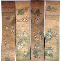 HAND-PAINTED CHINESE WALLPAPER