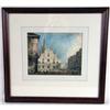 Image 1 : A FRAMED WATERCOLOR