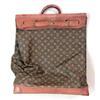 Image 8 : A LARGE LOUIS VUITTON SUITCASE, DRESS CARRIER AND SATCHEL